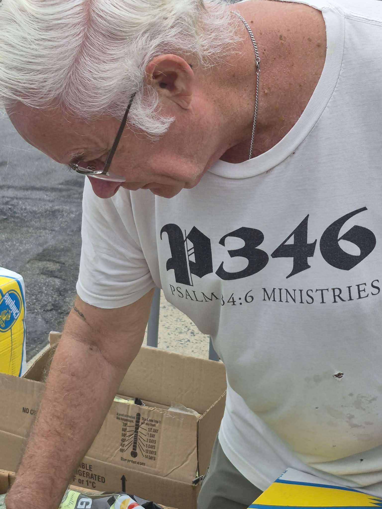 A moment from our ministry outreach