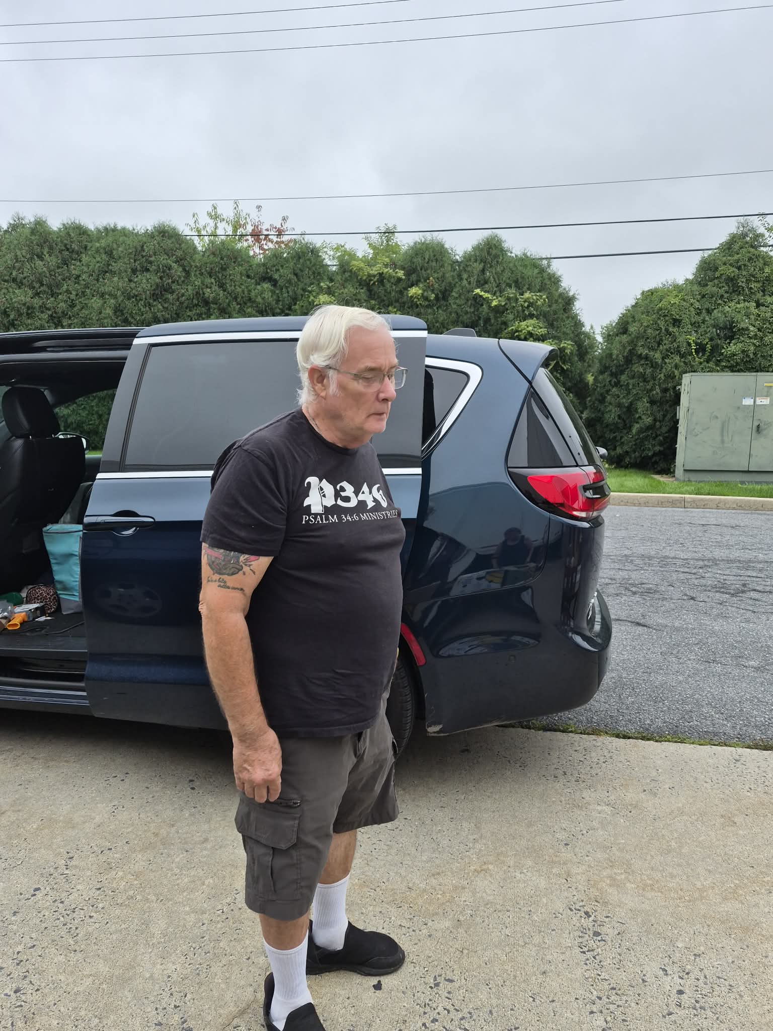 A moment from our ministry outreach