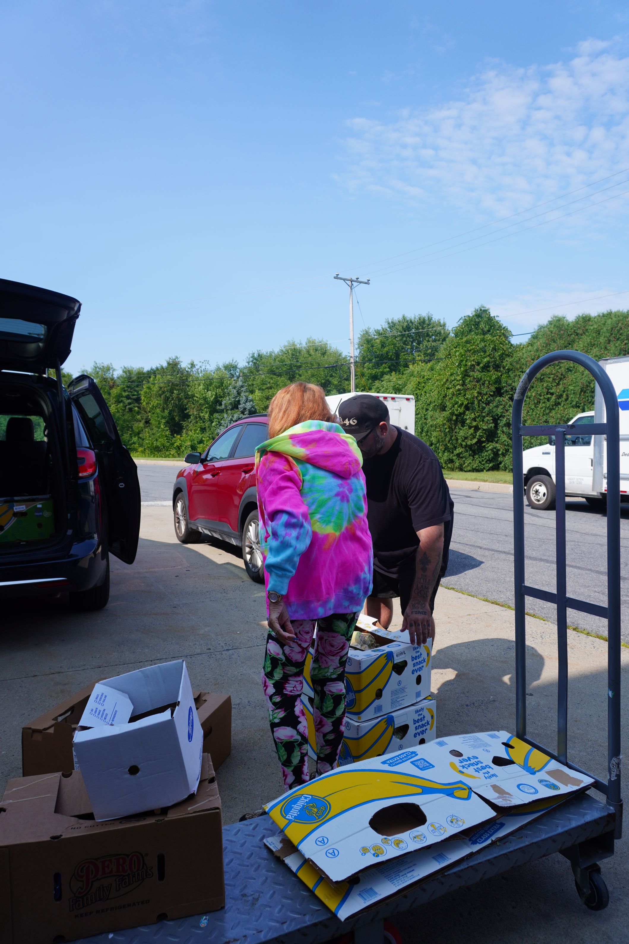 A moment from our ministry outreach