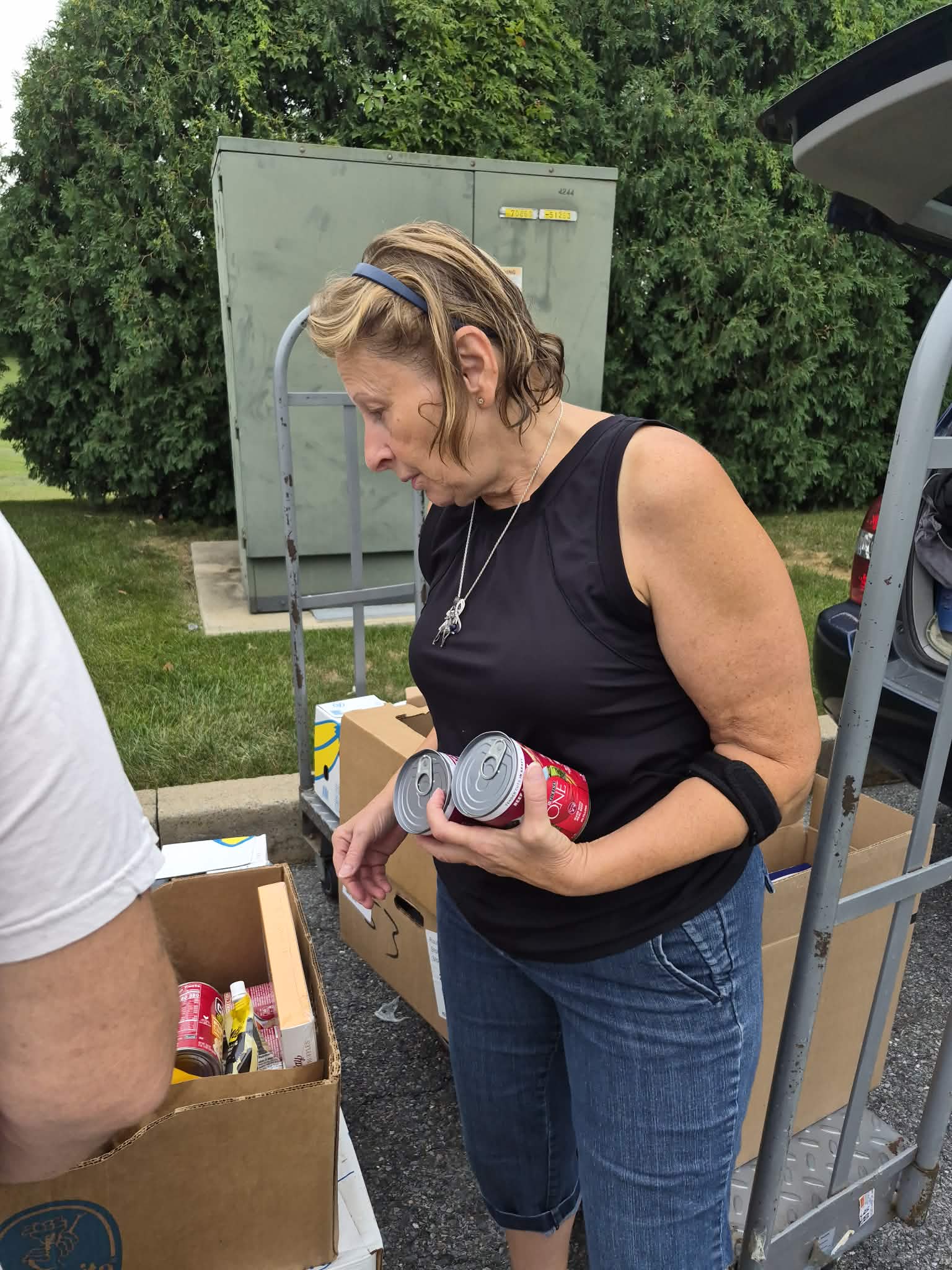 A moment from our ministry outreach