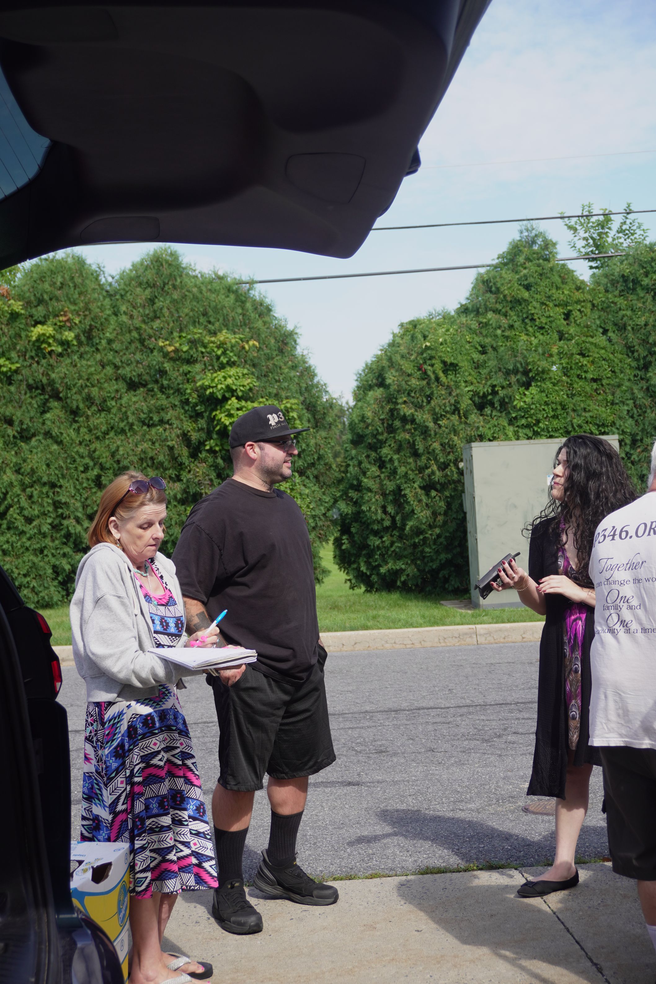A moment from our ministry outreach
