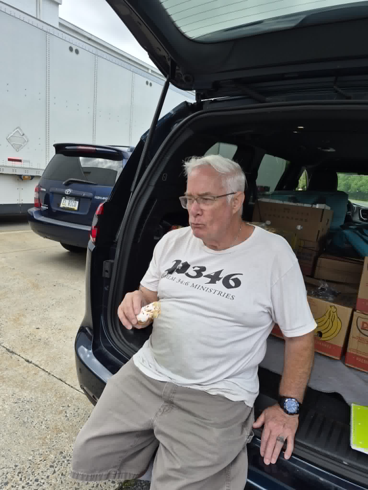 A moment from our ministry outreach