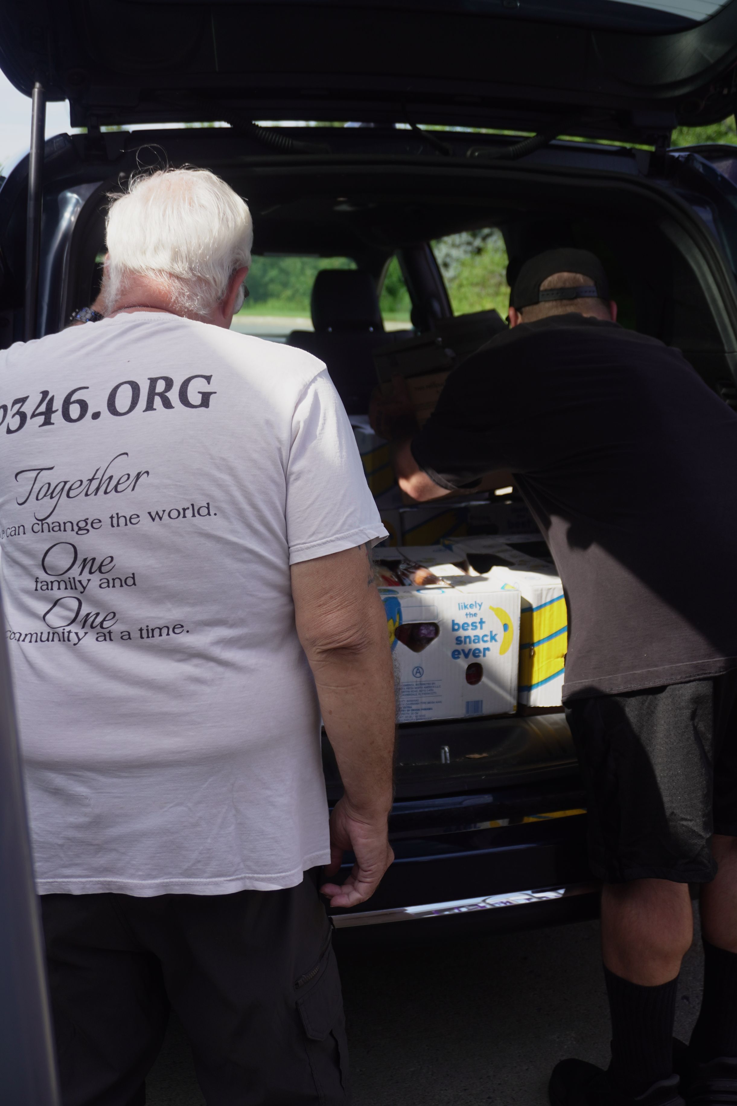 A moment from our ministry outreach