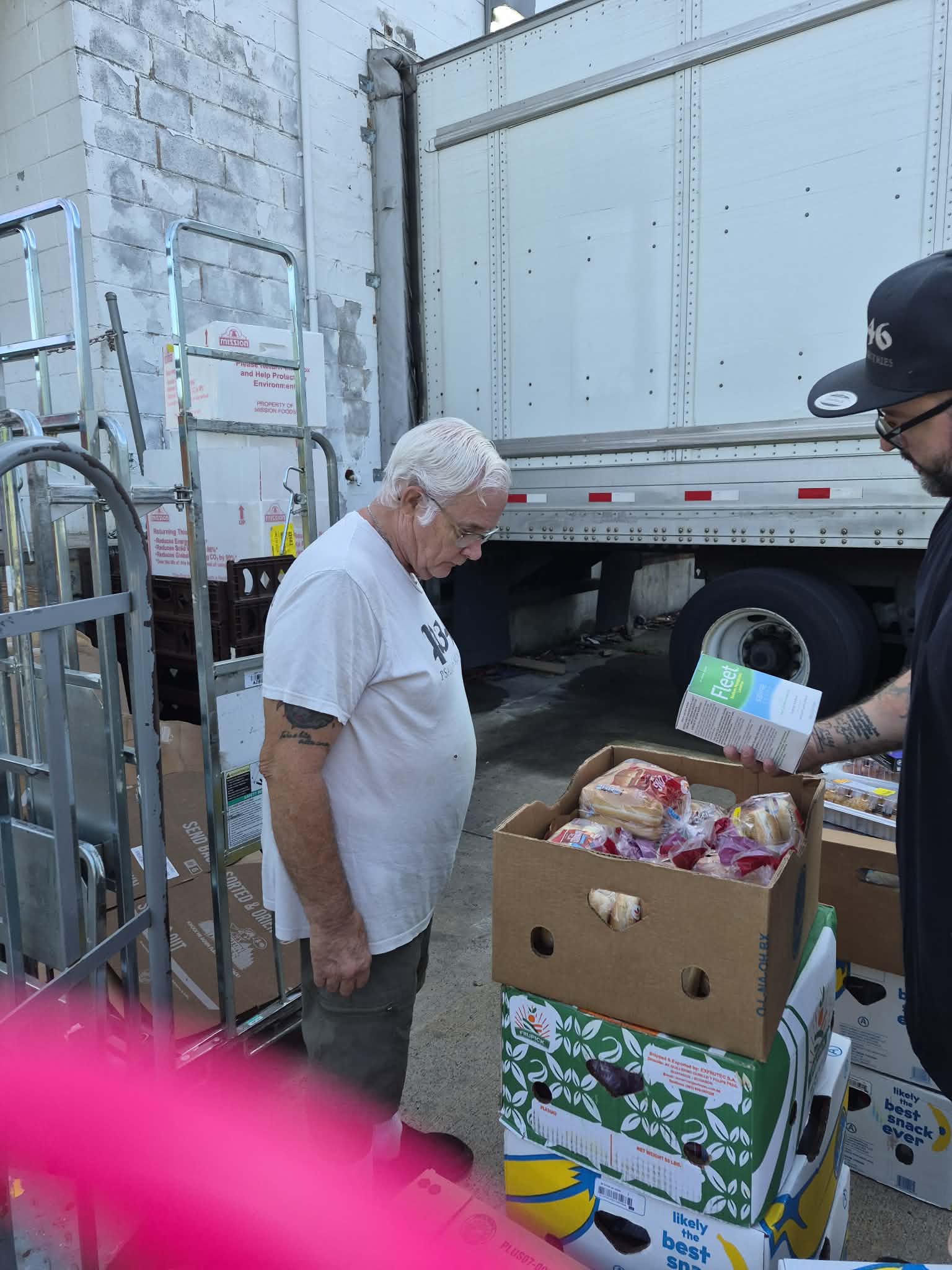 A moment from our ministry outreach