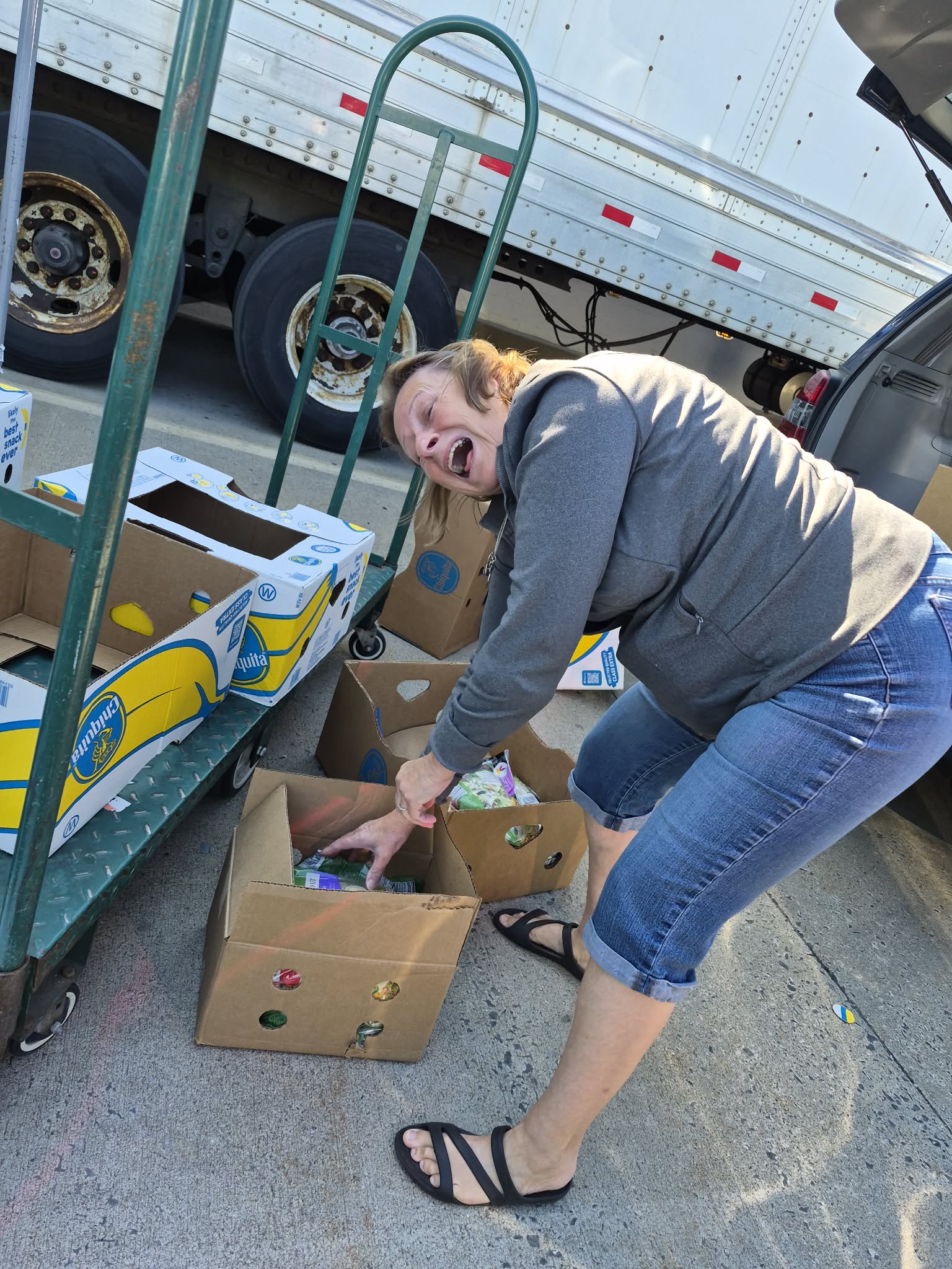 A moment from our ministry outreach