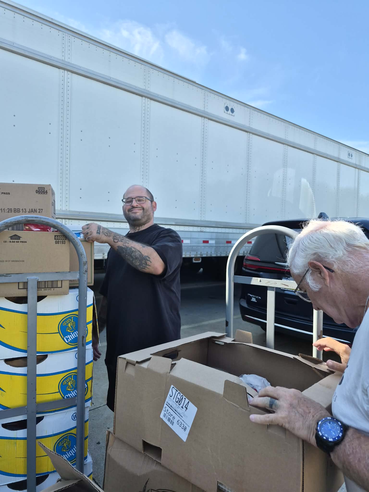 A moment from our ministry outreach