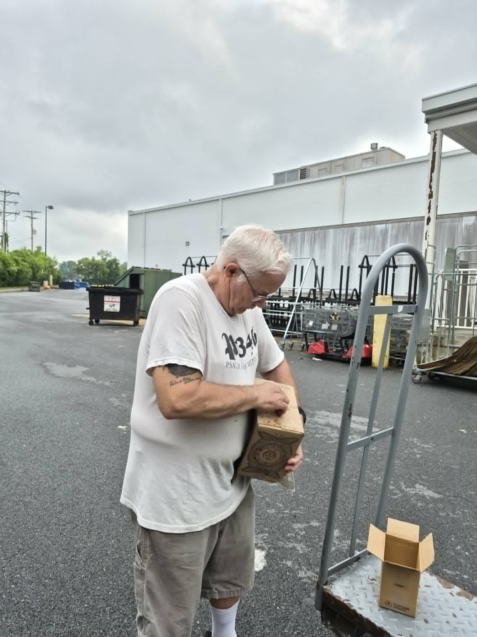 A moment from our ministry outreach