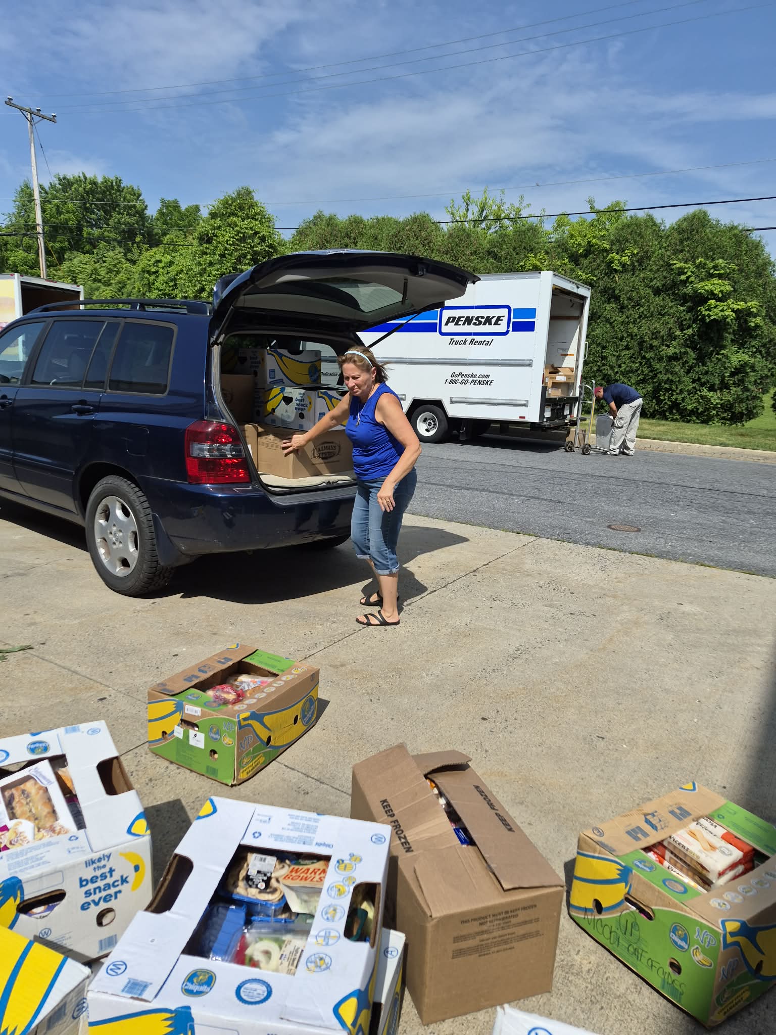 A moment from our ministry outreach